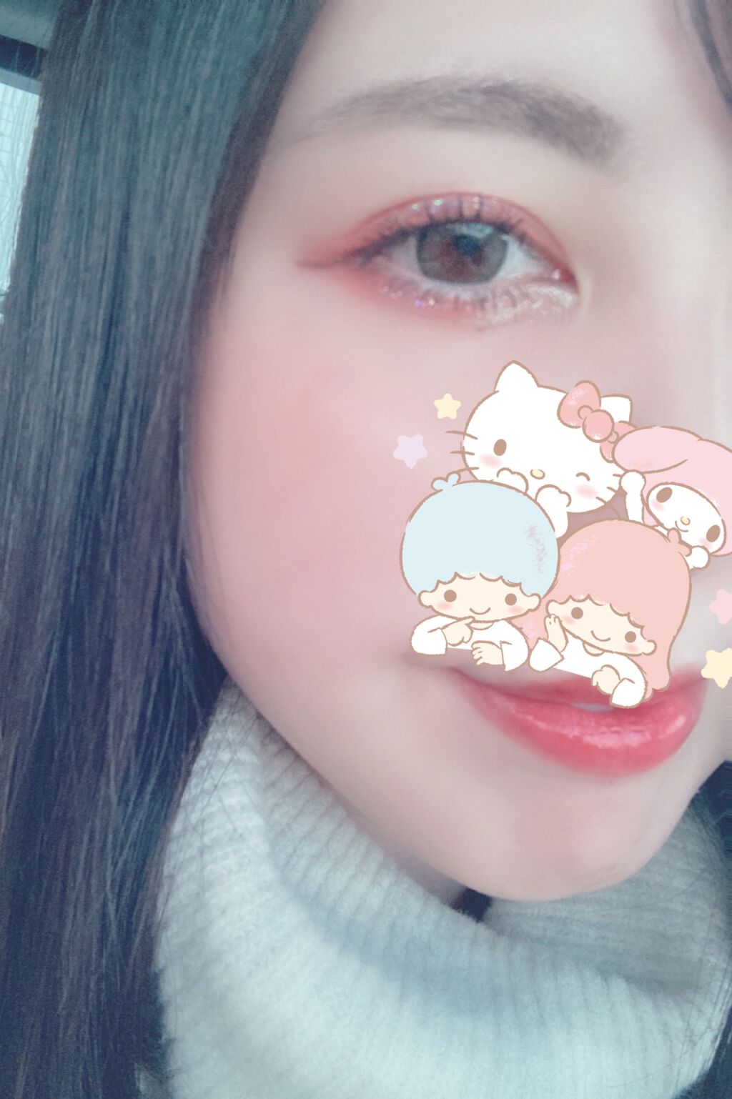 リキッド グリッター シャドウ/rom&nd/グリッターを使ったクチコミ（2枚目）