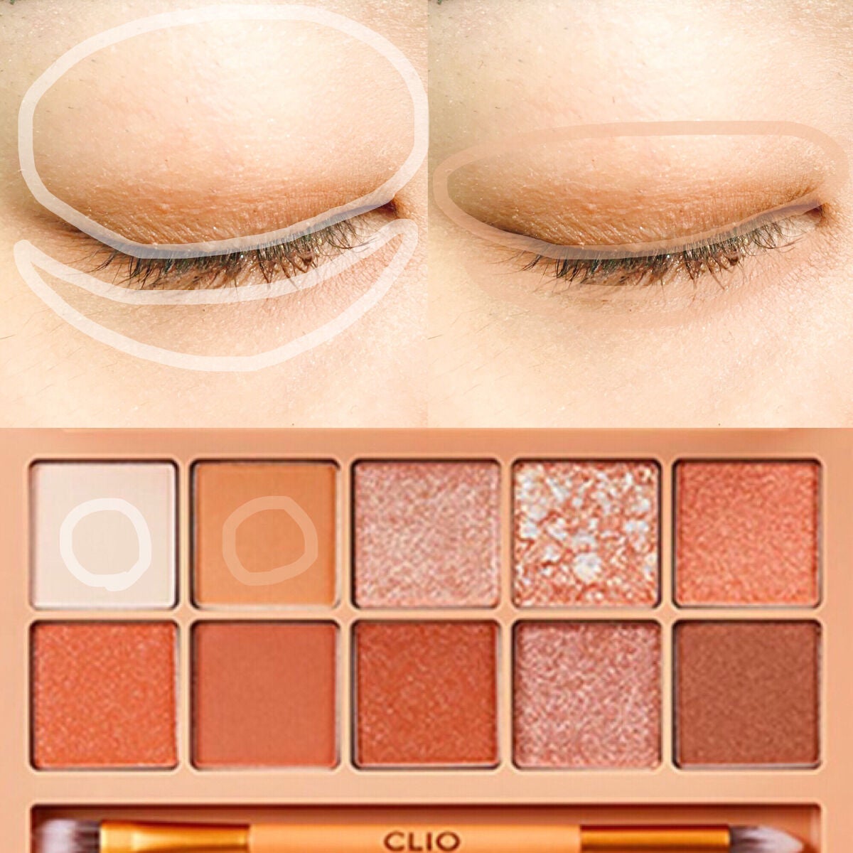 プロ アイ パレット/CLIO/アイシャドウパレットを使ったクチコミ(3枚目)