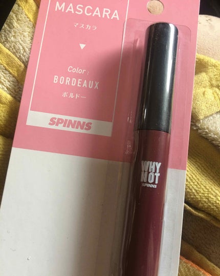 WHY NOT SPINNS マスカラ/DAISO/マスカラを使ったクチコミ(1枚目)