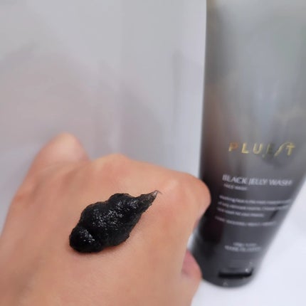BLACK JELLY WASH(ブラックジェリーウォッシュ)/PLUEST/その他洗顔料を使ったクチコミ(3枚目)