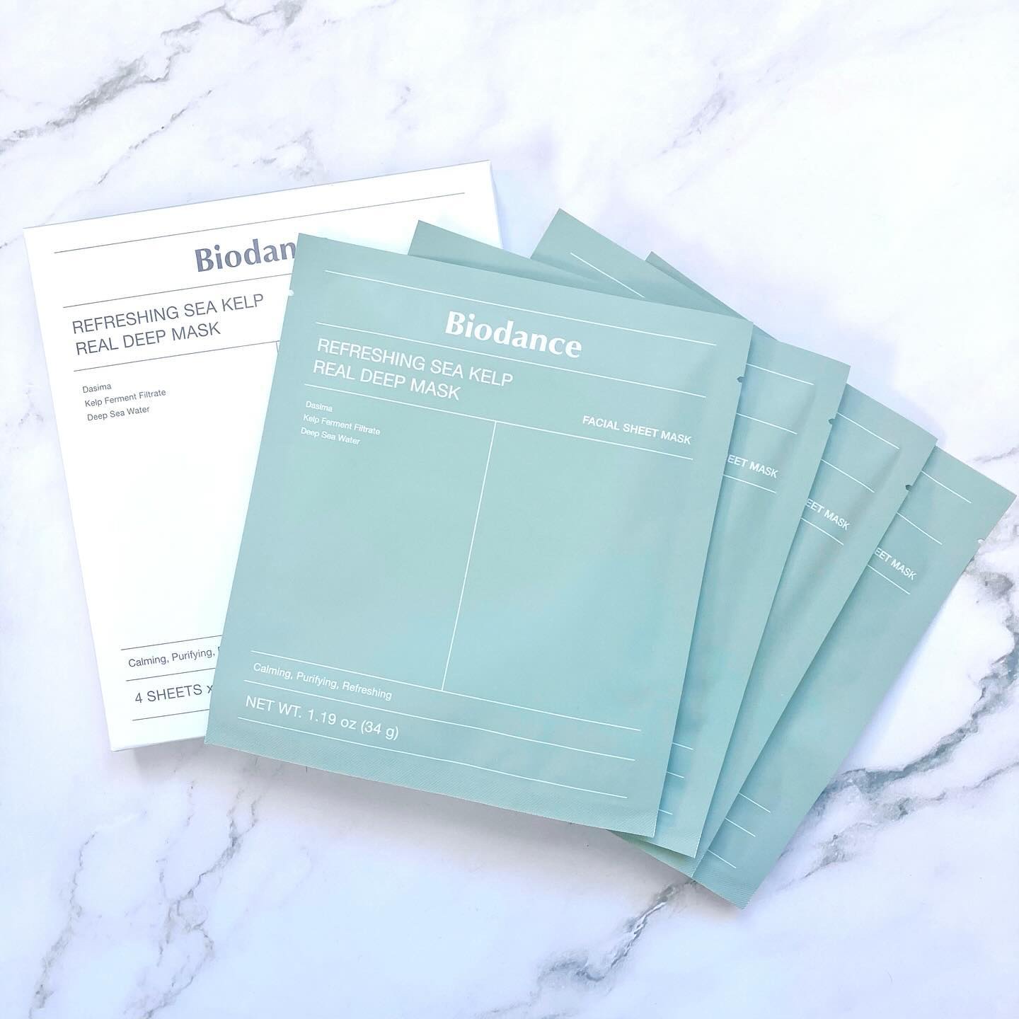 リフレッシング シーケルプ リアルディープマスク/Biodance/シートマスク・パックを使ったクチコミ（1枚目）