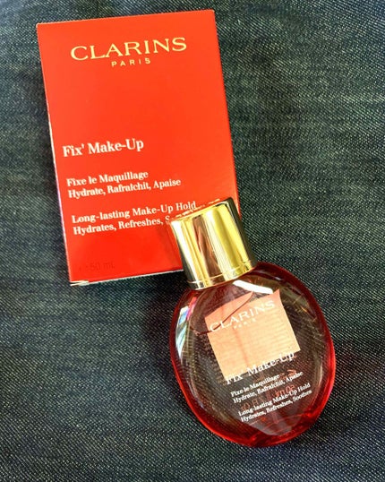 フィックス メイクアップ/CLARINS/ミスト状化粧水を使ったクチコミ(1枚目)
