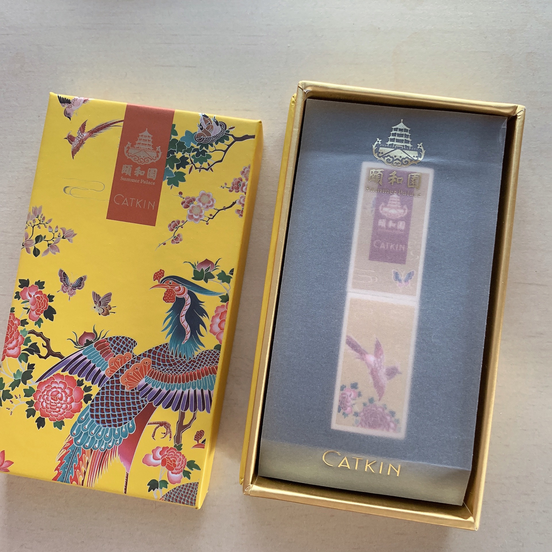 頤和園 コラボ 彫刻口紅 CO140/CATKIN/口紅を使ったクチコミ（2枚目）