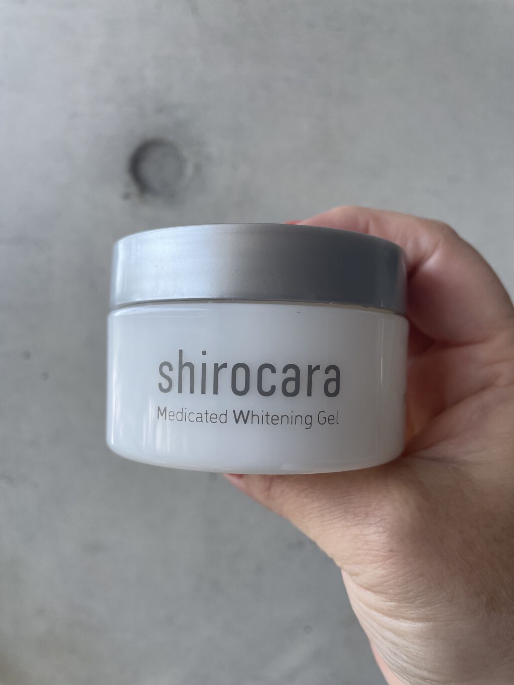 shirocara薬用ホワイトニングジェル/shirocara/オールインワン化粧品を使ったクチコミ（1枚目）