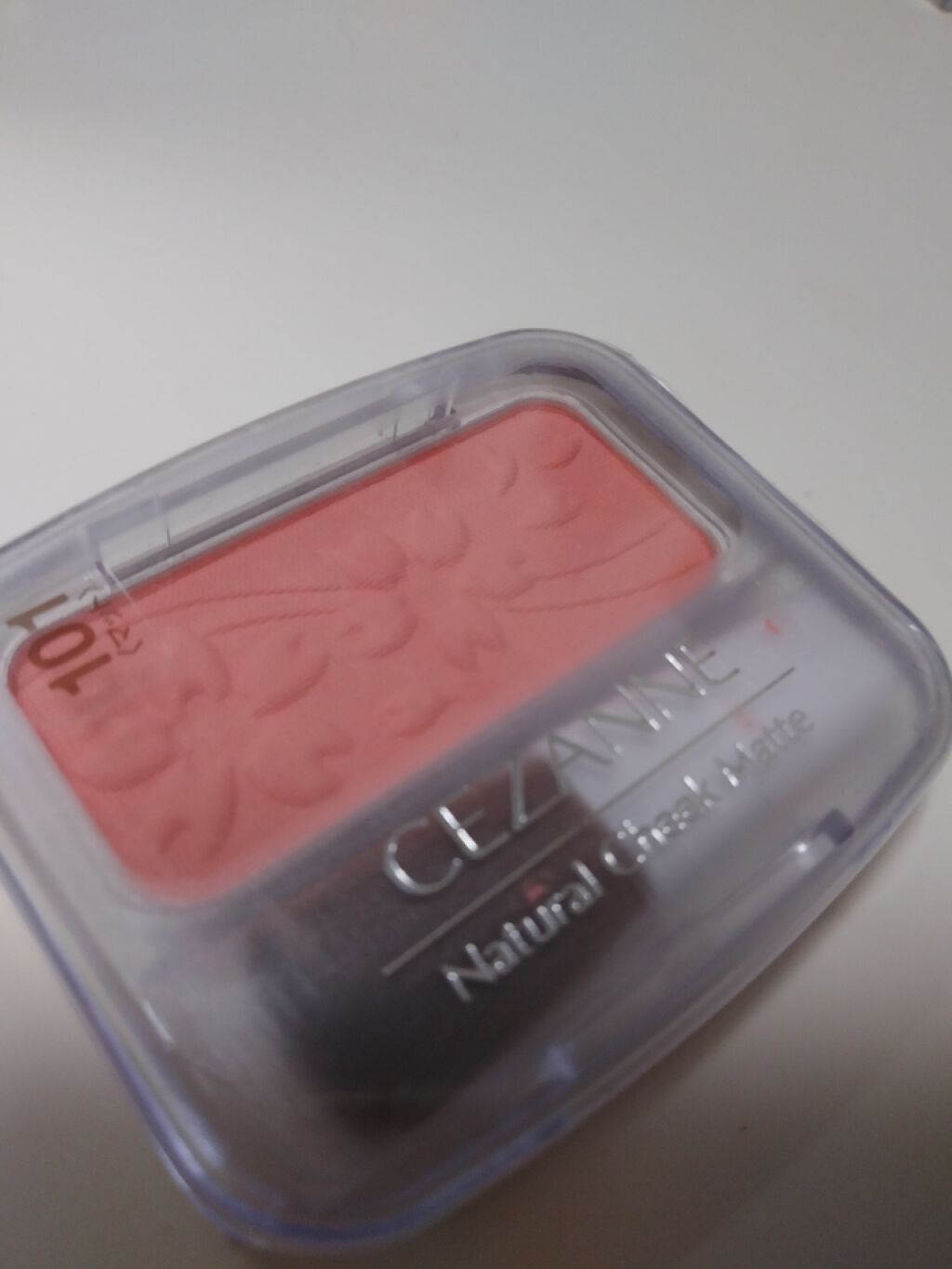 ナチュラル チークN/CEZANNE/パウダーチークを使ったクチコミ(1枚目)