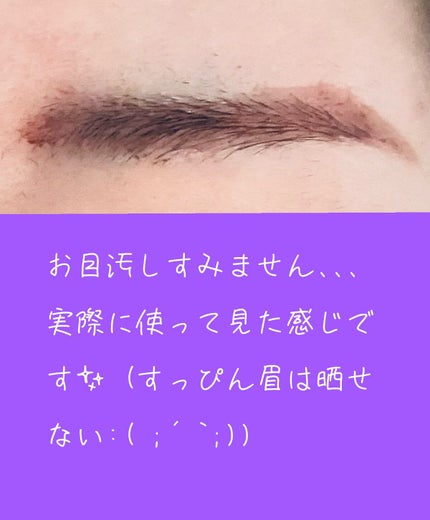 パーフェクトエアリーアイブロウ/キャンメイク/アイブロウペンシルを使ったクチコミ(4枚目)