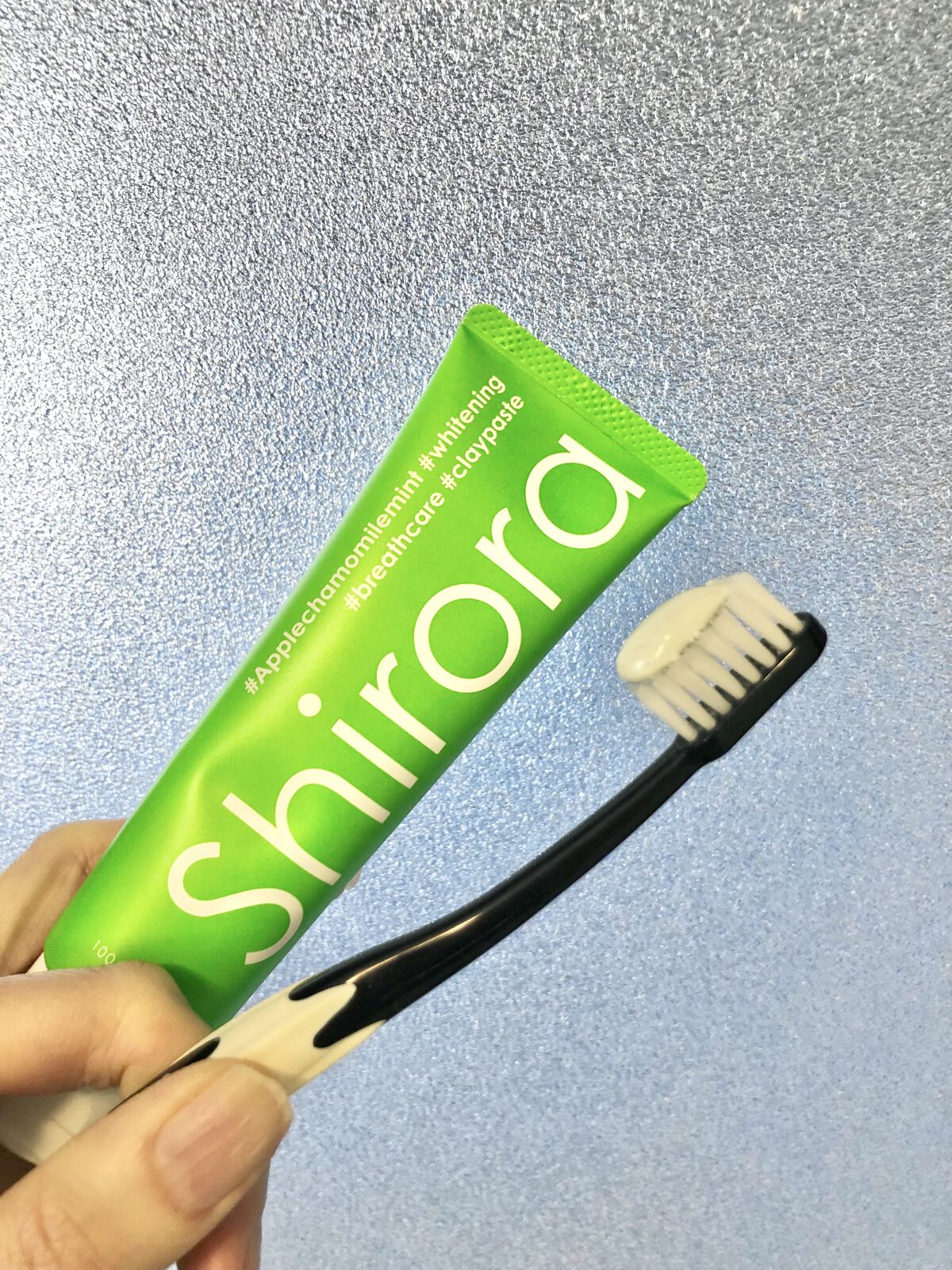 シローラクレイホワイトニング2本セット/Shirora/歯磨き粉を使ったクチコミ（2枚目）