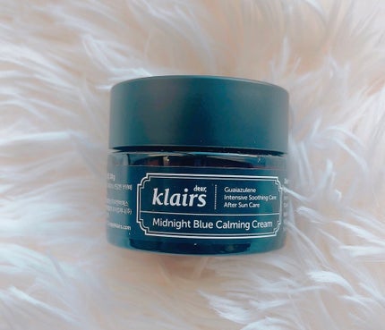 ミッドナイトブルーカーミングクリーム/Klairs/フェイスクリームを使ったクチコミ(1枚目)