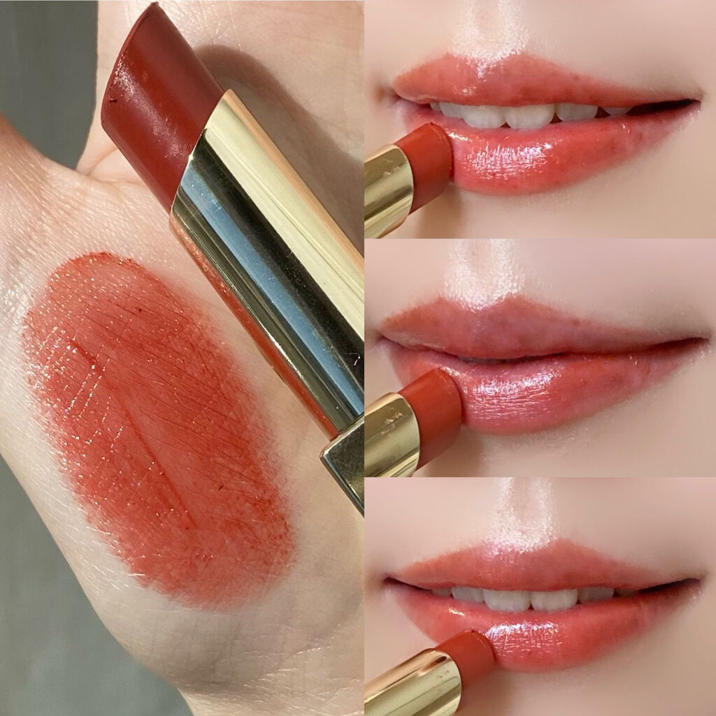 グレイズバームリップ GB12 ホットカラメル/excel/口紅を使ったクチコミ（1枚目）