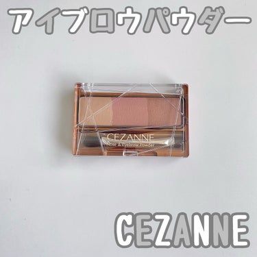 ノーズ＆アイブロウパウダー/CEZANNE/パウダーアイブロウを使ったクチコミ（1枚目）