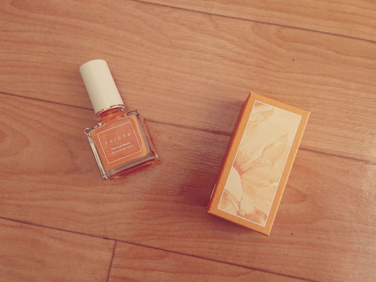 カラー トップコート/to/one/ネイルトップコートを使ったクチコミ（1枚目）