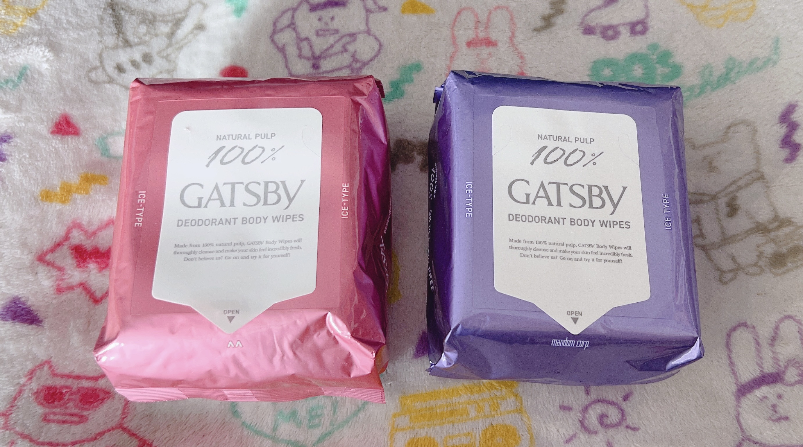 アイスデオドラントボディペーパー アイスフルーティ/ギャツビー/ボディシートを使ったクチコミ（3枚目）