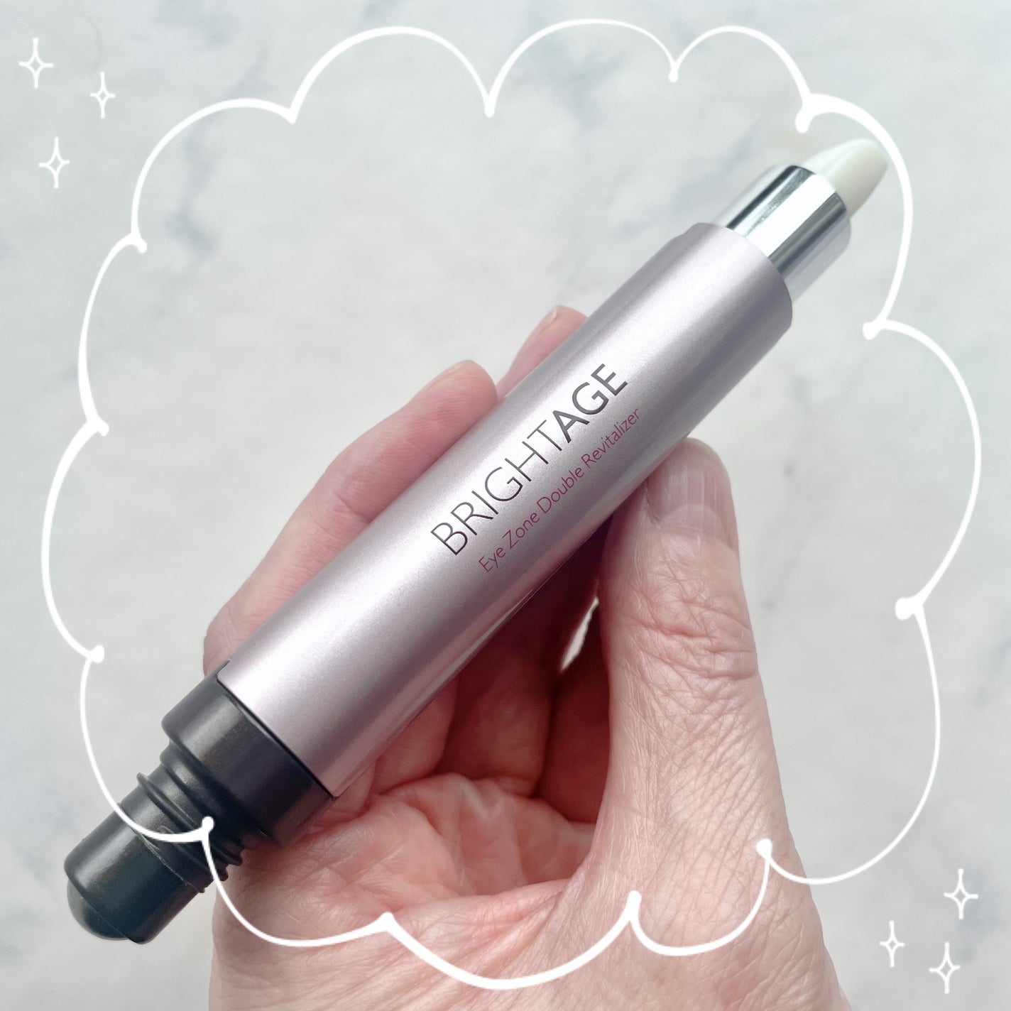 アイゾーン ダブルリバイタライザー/BRIGHTAGE/アイケア・アイクリームを使ったクチコミ(4枚目)