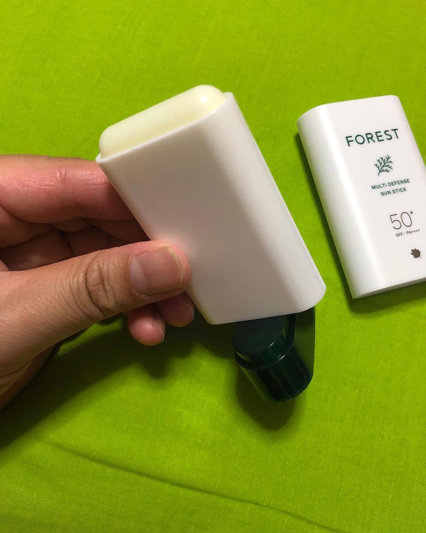 マルチディフェンスUVスティック/FoRest by Greenfinger/日焼け止めスティックを使ったクチコミ(5枚目)