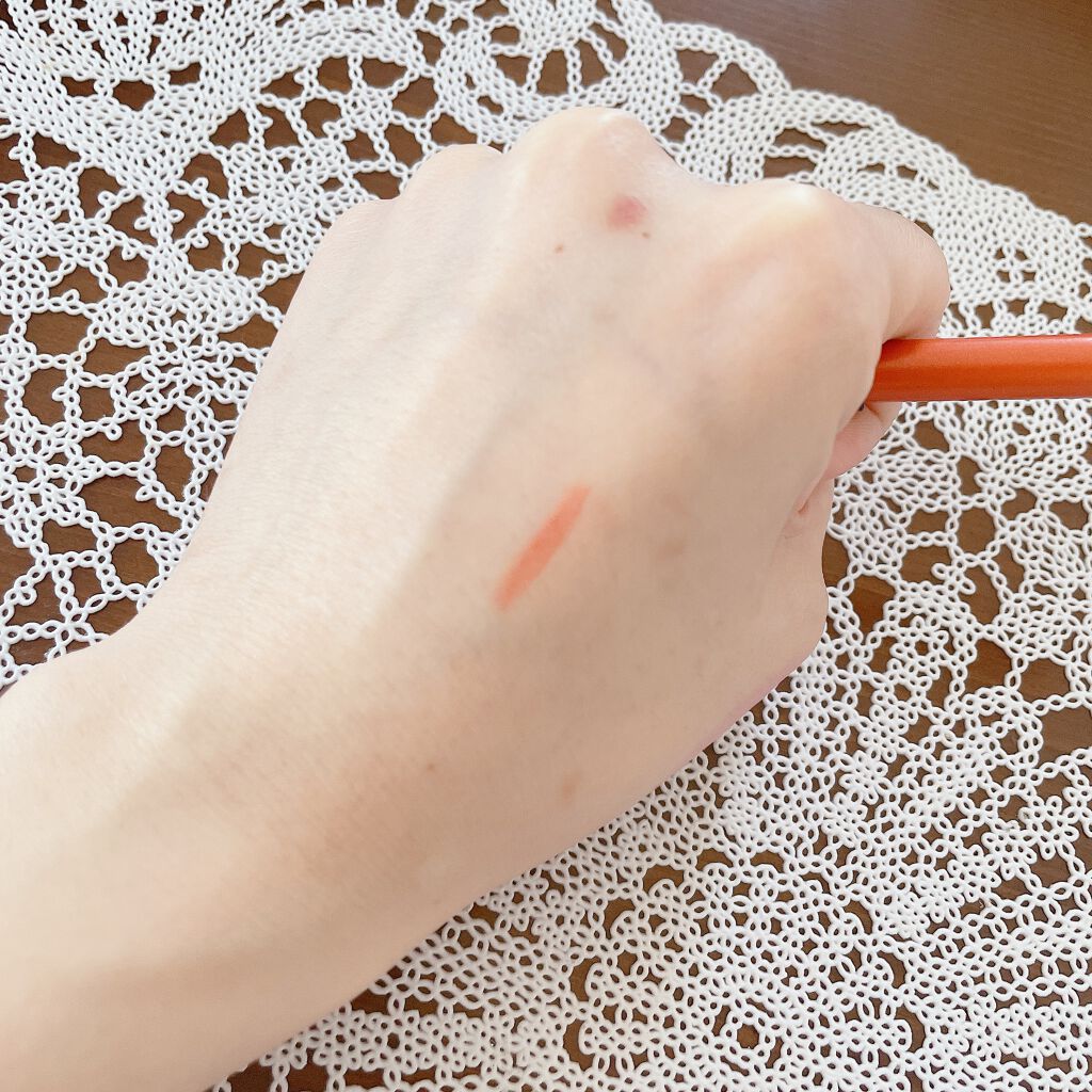 ヴィセ アヴァン リップ&アイカラー ペンシル 009 TOMATO/Visée/ペンシルアイライナーを使ったクチコミ（3枚目）