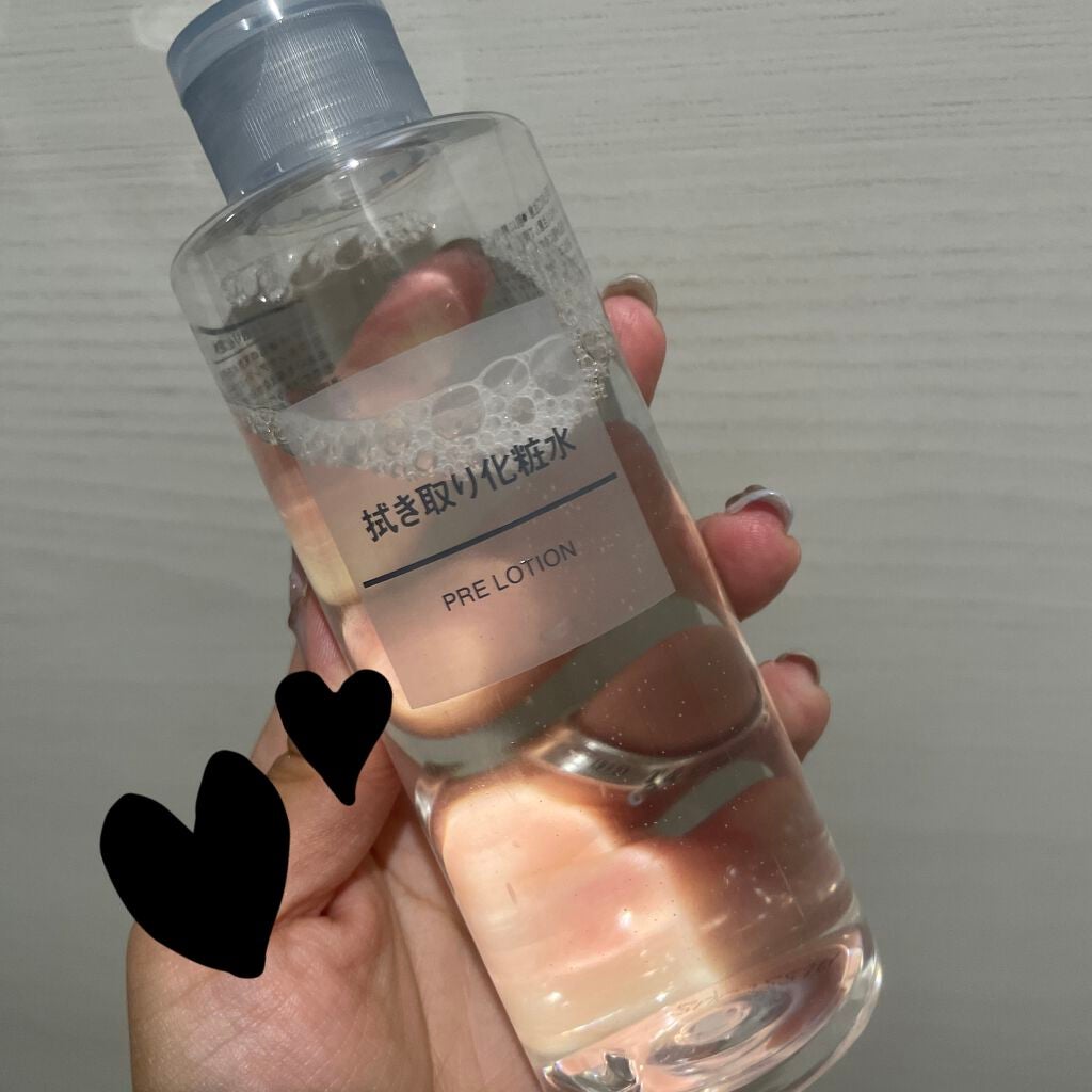 ふき取り化粧水/無印良品/拭き取り化粧水を使ったクチコミ(1枚目)