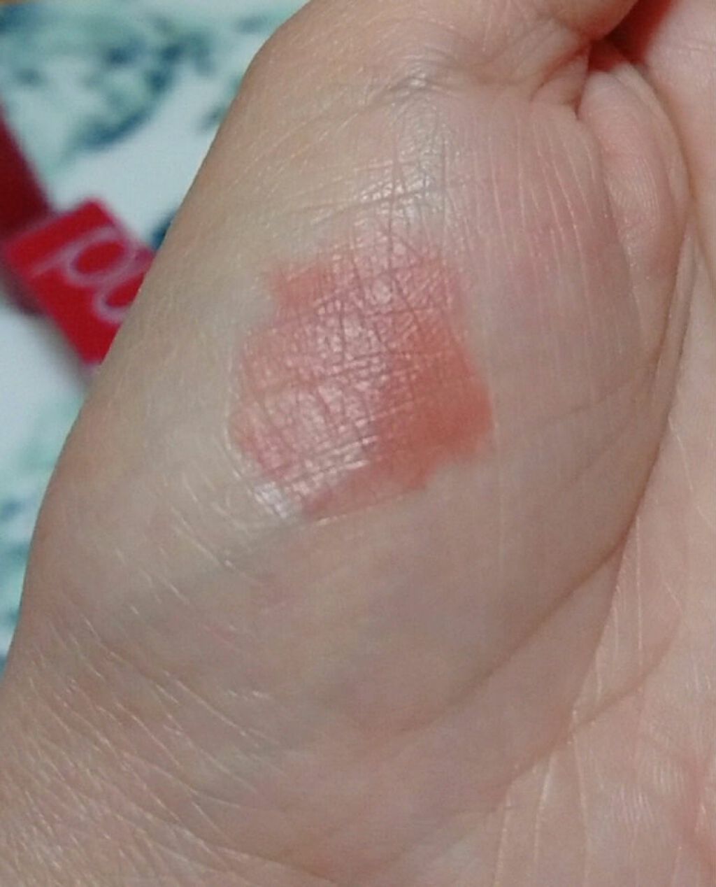 グラスティングウォーターティント/rom&nd/リップティントを使ったクチコミ(4枚目)