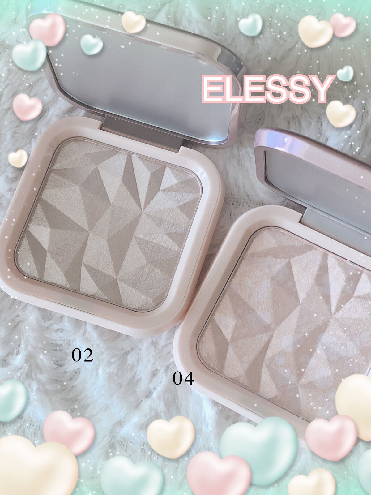 know you letten ダイヤモンド ハイライトパウダー/ELLESY/パウダーハイライトを使ったクチコミ(1枚目)