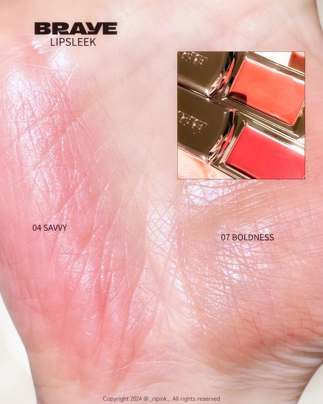 BRAYE LIPSLEEK/BRAYE/口紅を使ったクチコミ（3枚目）