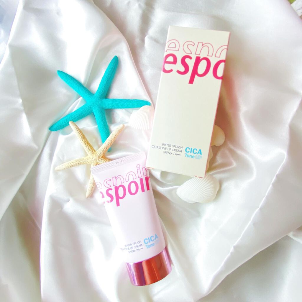 ウォータースプラッシュサンクリーム/espoir/日焼け止め・UVケアを使ったクチコミ（1枚目）