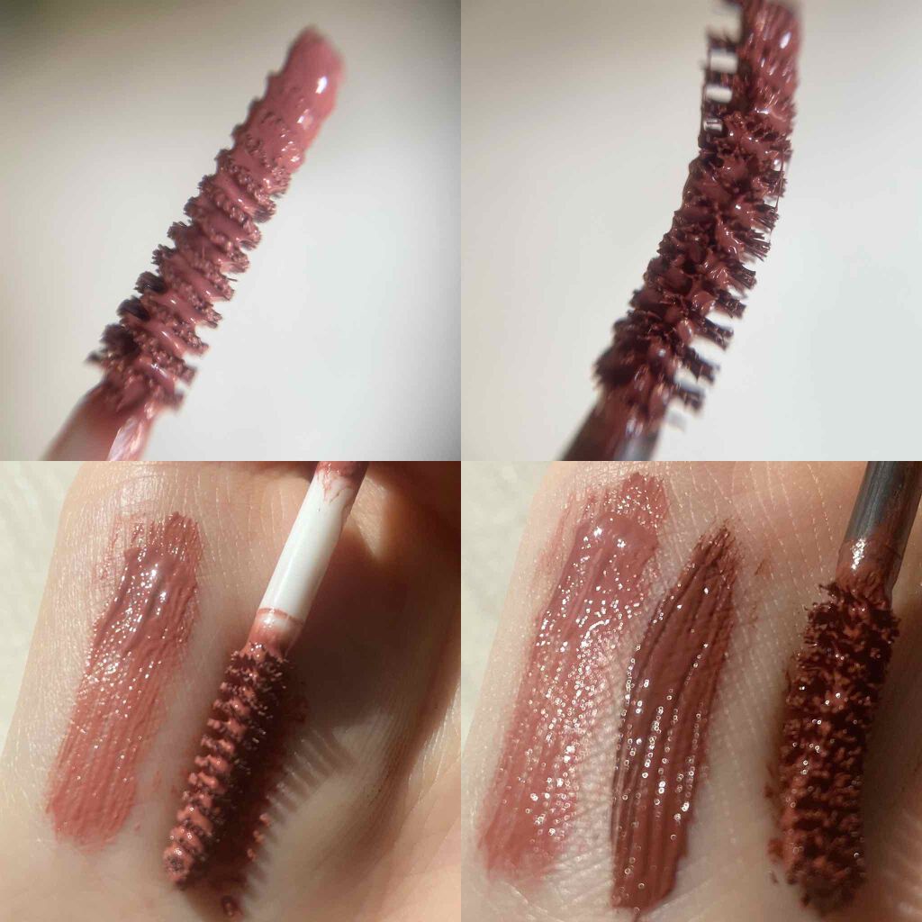 レイヤードルックマスカラ 02 ローズバーガンディ/キャンメイク/マスカラを使ったクチコミ（2枚目）