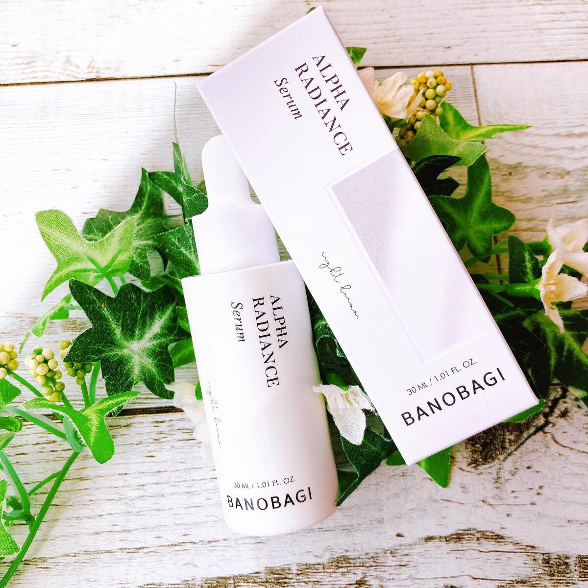 アルファラディアンスグローセラム/BANOBAGI/美容液を使ったクチコミ（1枚目）