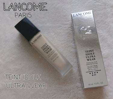 LANCOME

TEINT IDOLE ULTRA WEAR


リキッドファンデーション B-01

SPF 38 PA+++       30ml

メイクスポンジ


＠コスメのプレゼント企画で