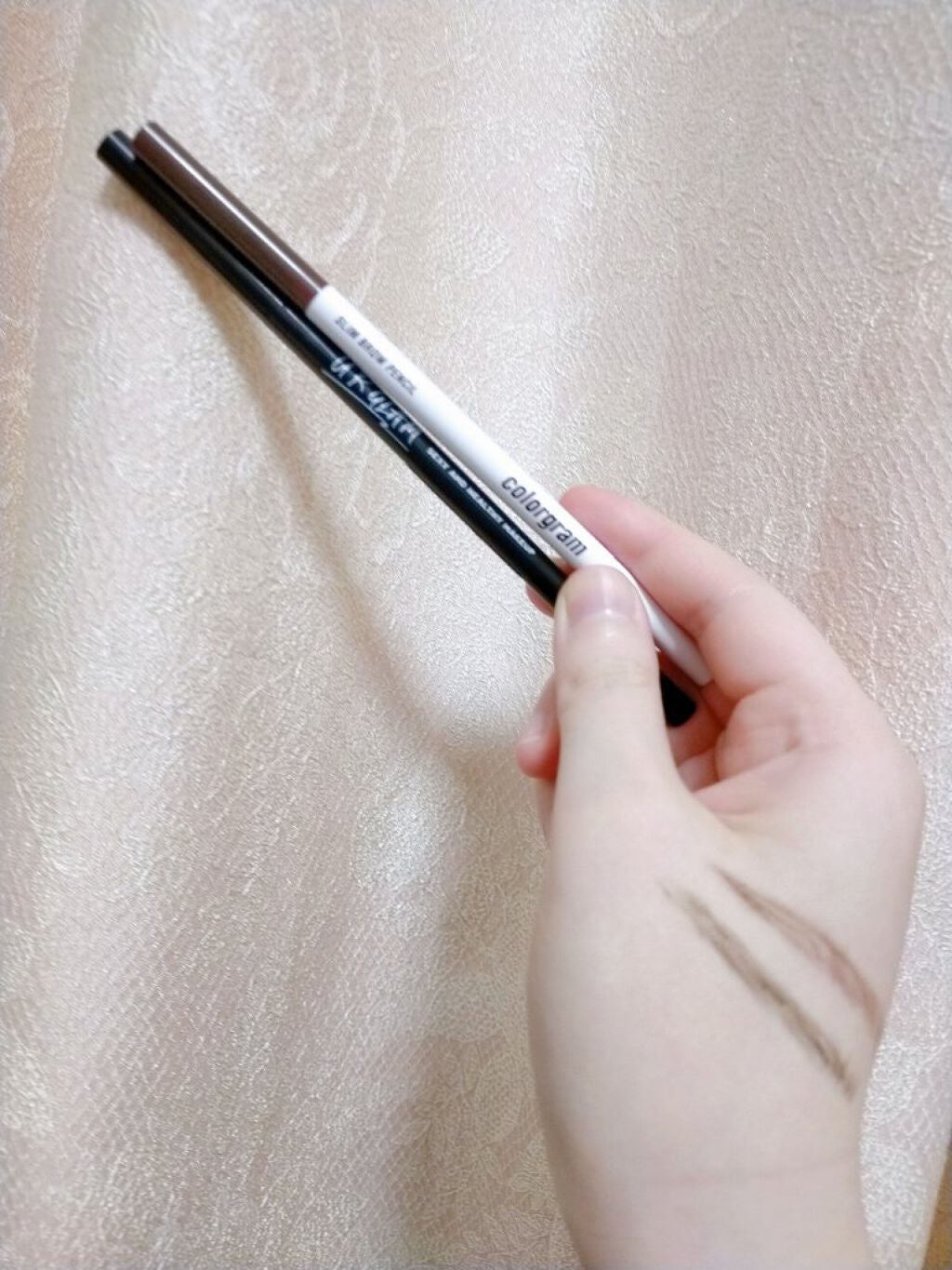 スリムブローペンシル/Colorgram/アイブロウペンシルを使ったクチコミ(5枚目)