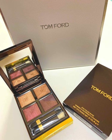 アイ カラー クォード/TOM FORD BEAUTY/パウダーアイシャドウを使ったクチコミ（1枚目）