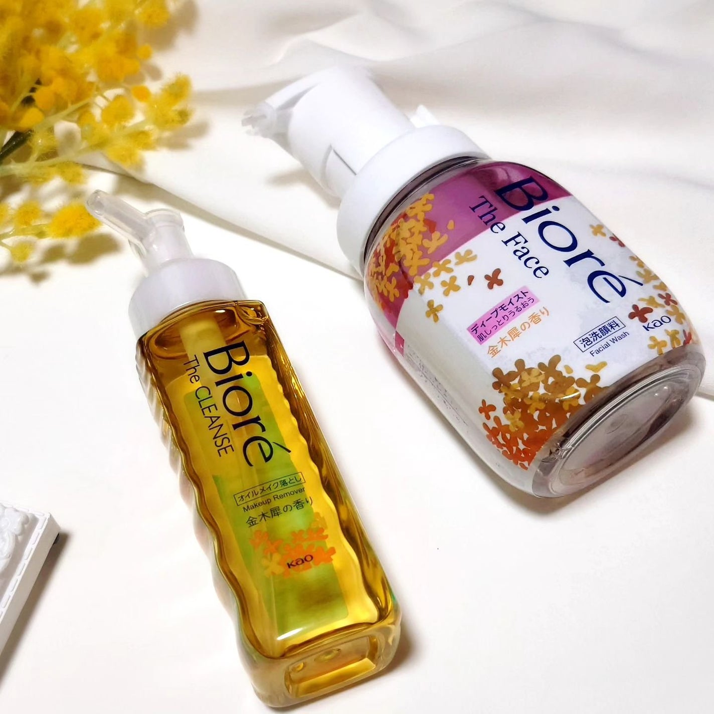 ビオレ ザ クレンズ オイルメイク落とし 金木犀の香り/ビオレ/オイルクレンジングを使ったクチコミ(1枚目)