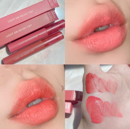 ライトオンベルベットティント/ネイチャーリパブリック/リップティントを使ったクチコミ(7枚目)