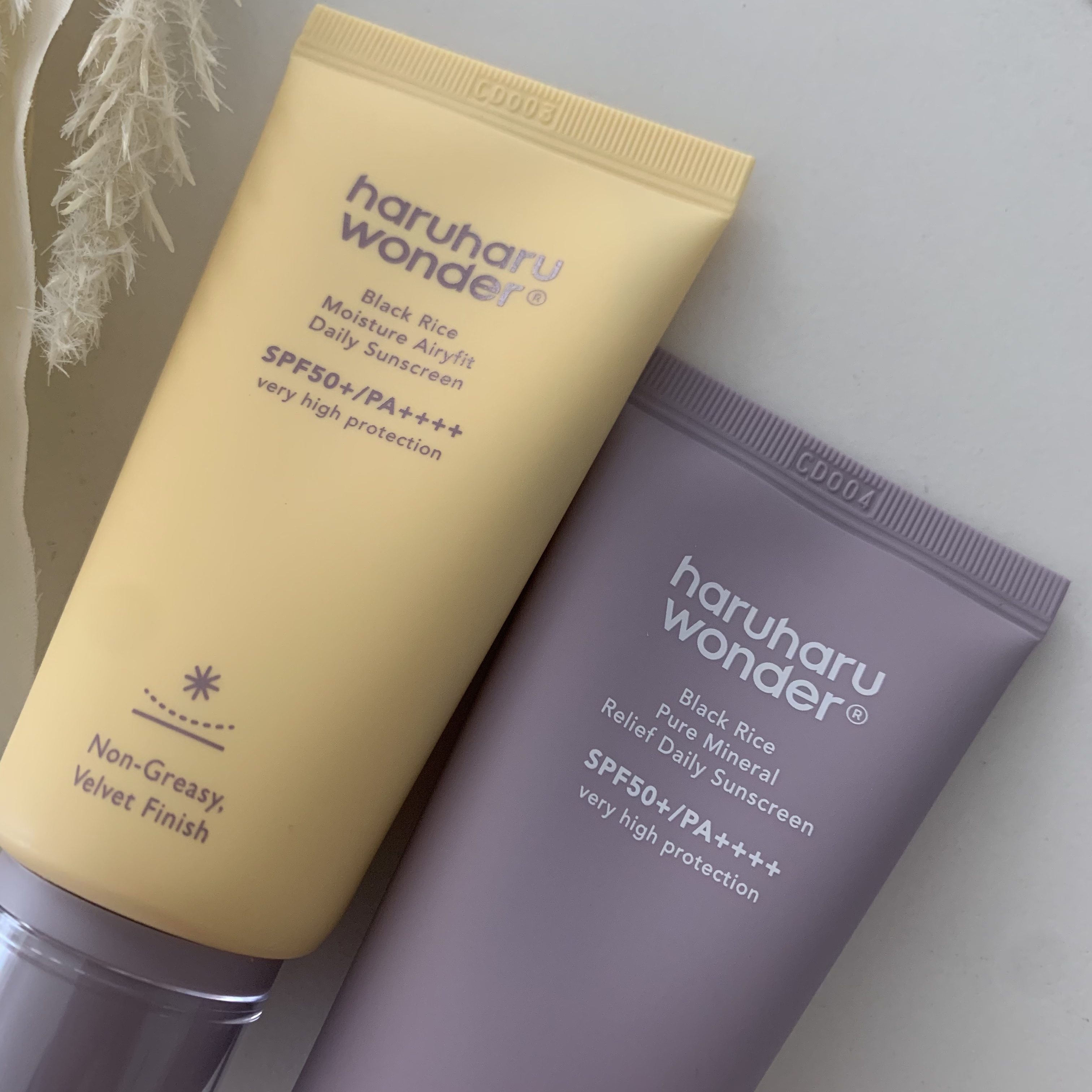 ブラックライス ピュア ミネラル リリーフ デイリー サンスクリーン/haruharu wonder/日焼け止めクリームを使ったクチコミ（2枚目）