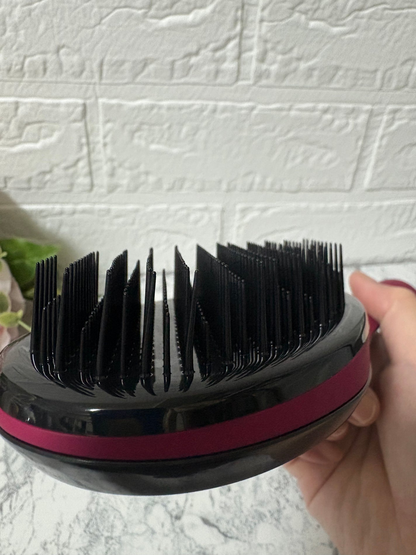 ヴィーナス ビューティーブラシ ナチュラルバー/PARSA/ヘアブラシを使ったクチコミ(3枚目)