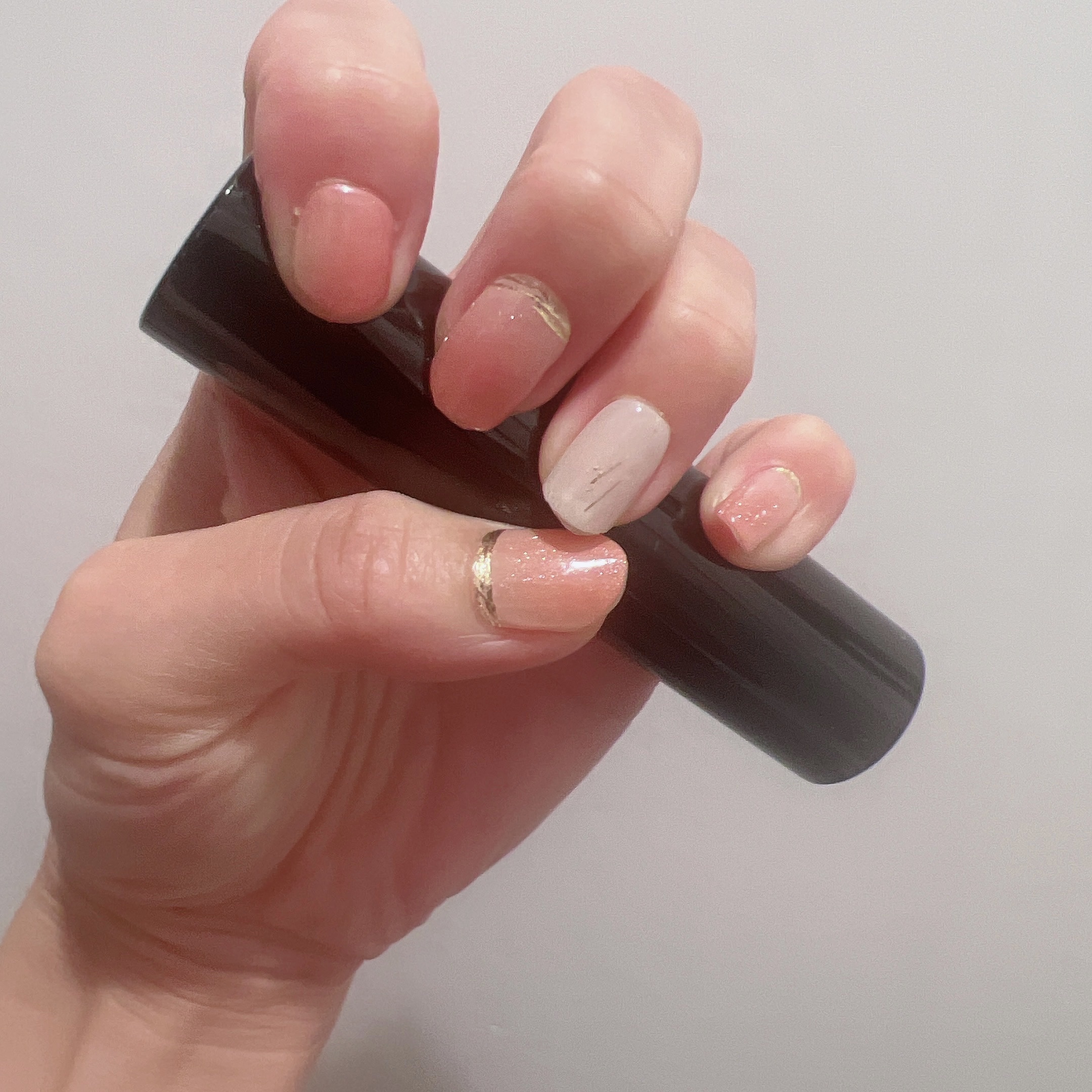 ジェルミーペタリー L2 Peach Fizz / ピーチフィズ/ジェルミーワン/ネイルシールを使ったクチコミ（3枚目）