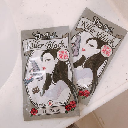 デビルズトリック/クイスクイス/ヘアカラーを使ったクチコミ(1枚目)