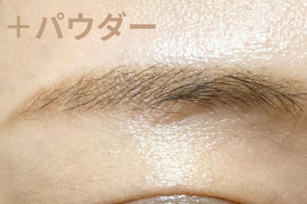 UR GLAM EYEBROW POWDER/U R GLAM/パウダーアイブロウを使ったクチコミ(5枚目)