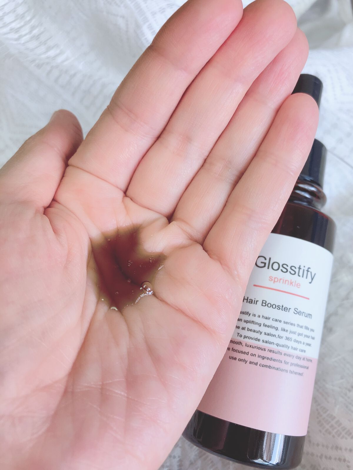 Sprinkle/Glosstify/洗い流すヘアトリートメントを使ったクチコミ(1枚目)