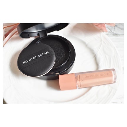 ジャビンドゥソウル ウインクファンデーションパクト/Javin De Seoul/クッションファンデーションを使ったクチコミ(2枚目)