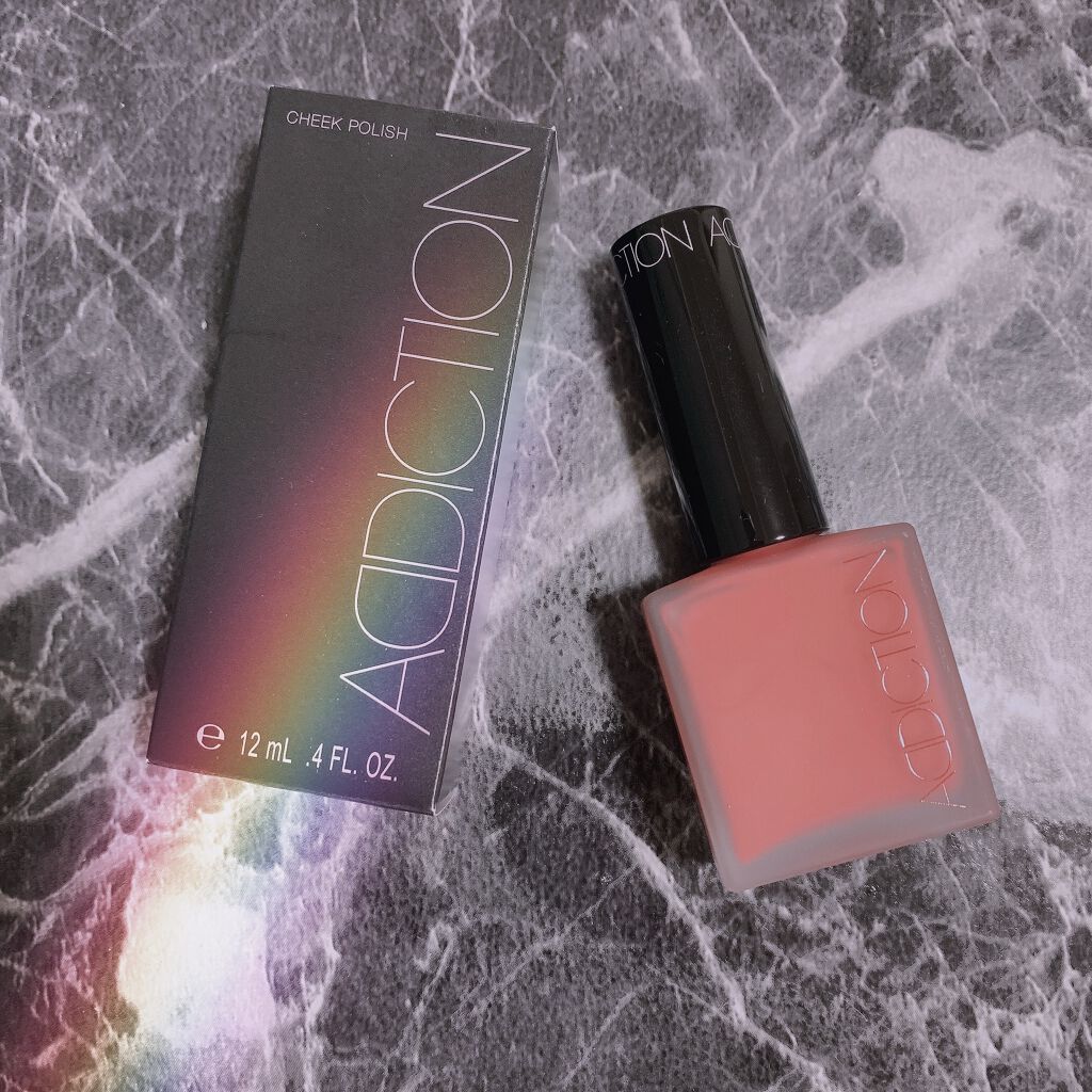 チークポリッシュ/ADDICTION/リキッドチークを使ったクチコミ（1枚目）