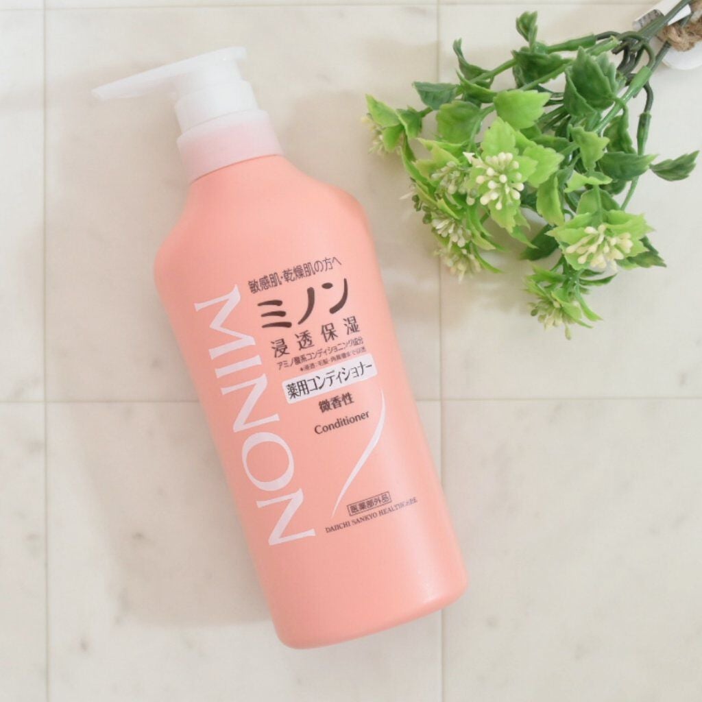 ミノン薬用ヘアシャンプー/薬用コンディショナー/ミノン/市販シャンプーを使ったクチコミ(1枚目)