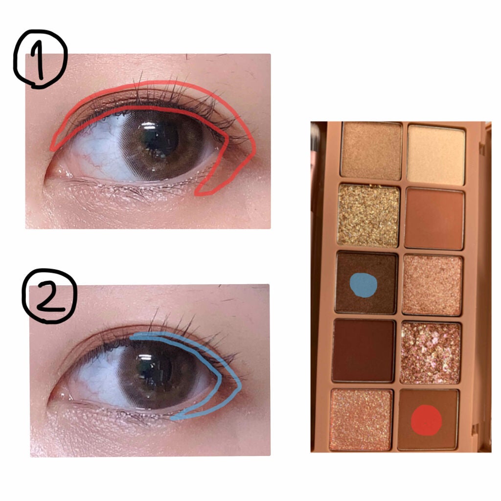 プロ アイ パレット/CLIO/アイシャドウパレットを使ったクチコミ(2枚目)