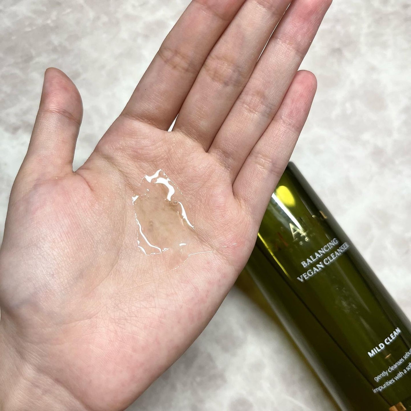マイルドスキンバランシングヴィーガンクレンザー/ダルバ/洗顔フォームを使ったクチコミ(3枚目)