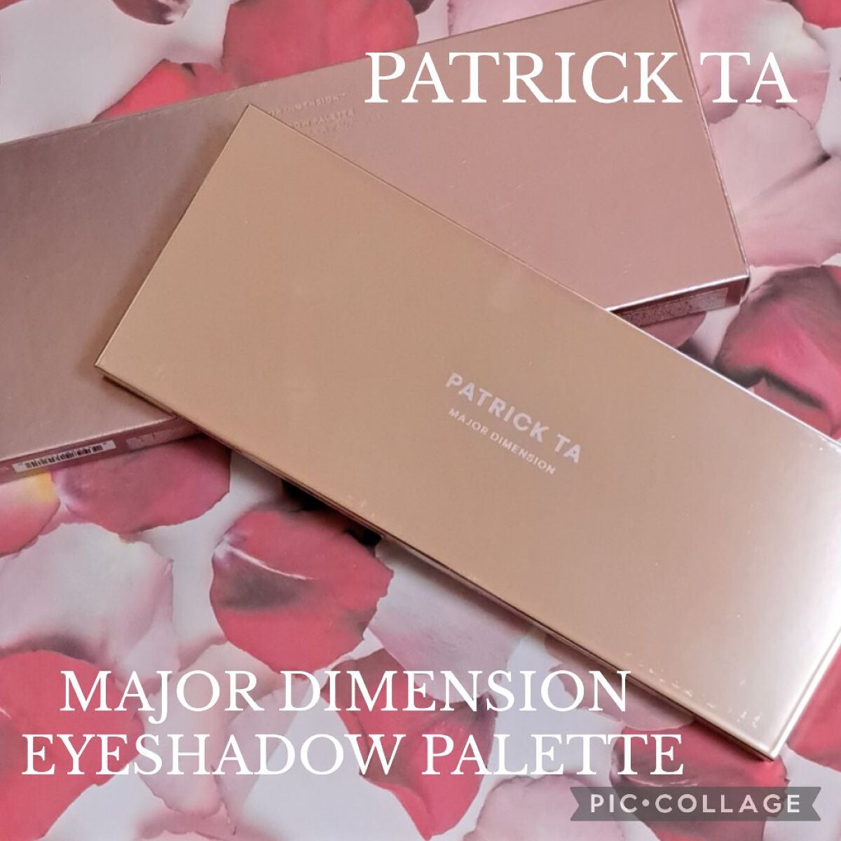試してみた】MAJOR DIMENSION EYESHADOW PALETTE Patrick Taの 試してみた】MAJOR DIMENSION EYESHADOW PALETTE Patrick Taの