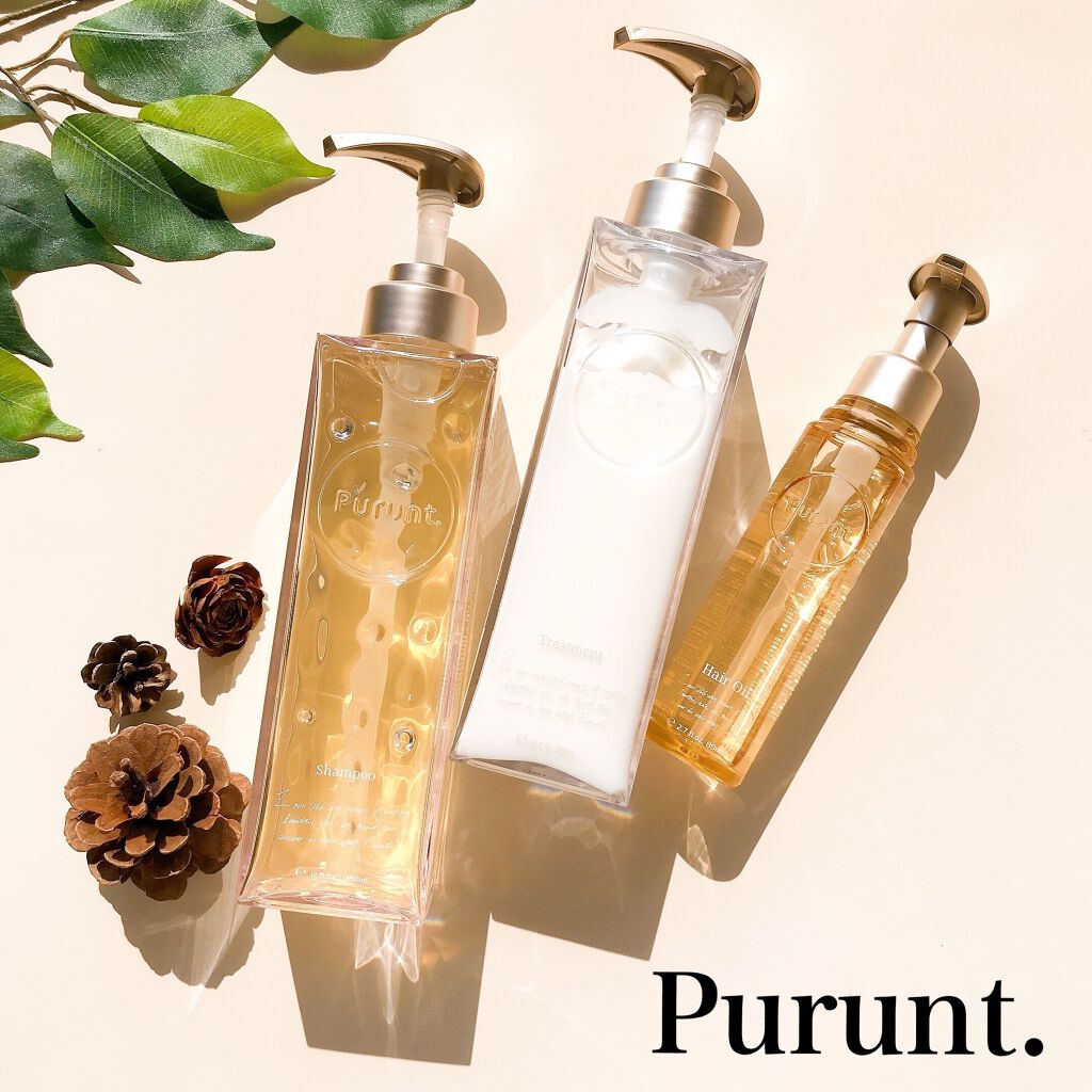 プルント モイストリッチ美容液シャンプー／モイストリッチリペア美容液トリートメント/Purunt./市販シャンプーを使ったクチコミ（1枚目）
