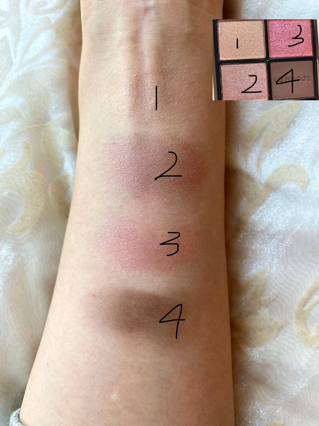 アイカラーレーション/LUNASOL/アイシャドウパレットを使ったクチコミ(2枚目)