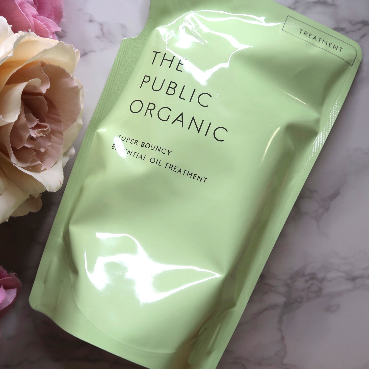 スーパーバウンシー DM シャンプー／DM ヘア トリートメント/THE PUBLIC ORGANIC/市販シャンプーを使ったクチコミ（1枚目）