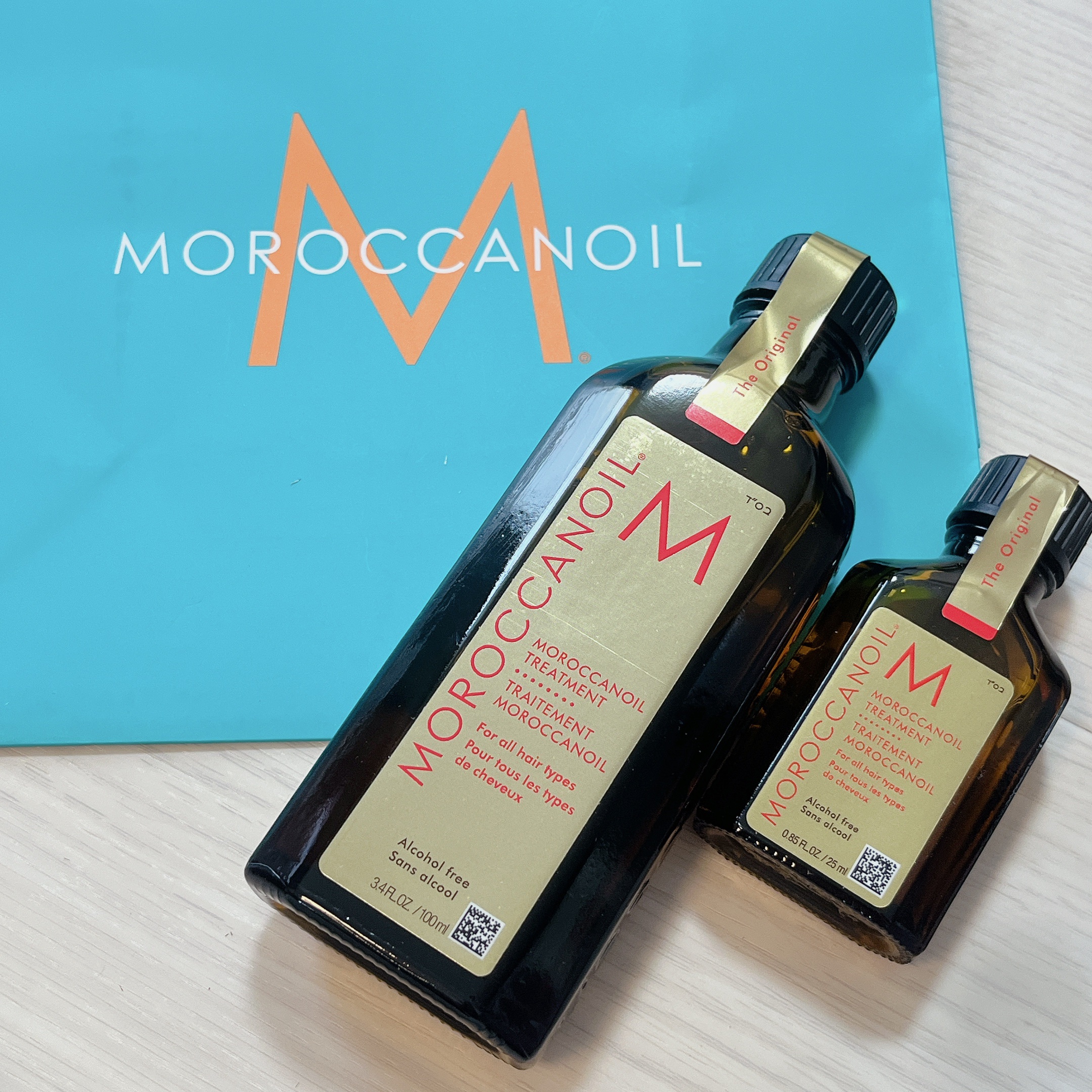 モロッカンオイル トリートメント/モロッカンオイル/ヘアオイルを使ったクチコミ（3枚目）