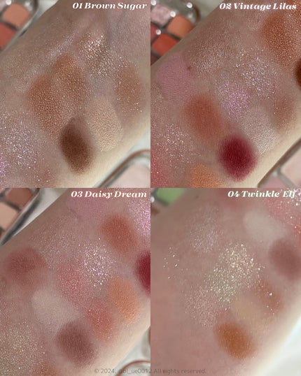 イロミッケ 8色アイシャドウパレット/iromikke/アイシャドウパレットを使ったクチコミ(5枚目)