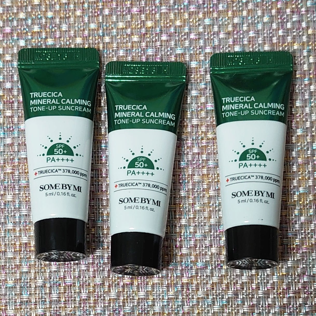 TRUECICAミネラルカーミングトーンアップ 日焼け止め/SOME BY MI/日焼け止めクリームを使ったクチコミ(1枚目)