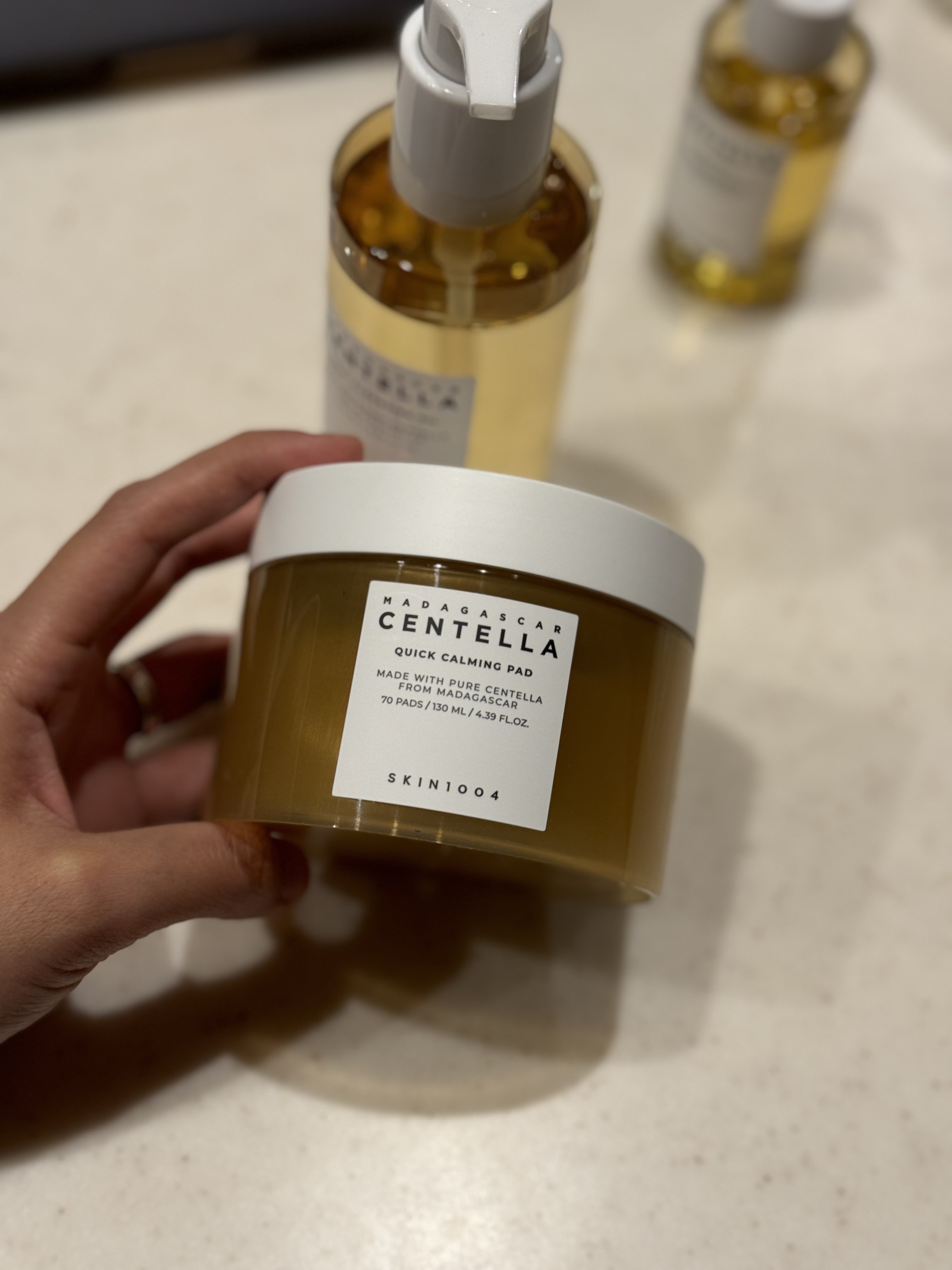 センテラ クイックカーミングパッド/SKIN1004/トナーパッドを使ったクチコミ（1枚目）